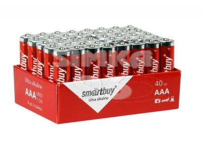 Батарея ААА Smartbuy Ultra alkaline 3А40S