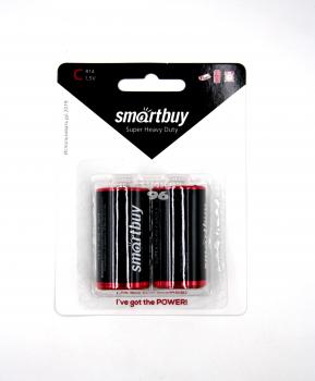 Батарея Smartbuy LR14 1,5V (соль) С02В блистер 2шт