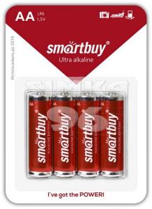 Батарейка ААА Smartbuy alkaline 3А04В блистер 4шт