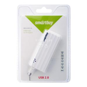 Хаб  USB 2.0  Smartbuy SBHA-6810-K 4 порта