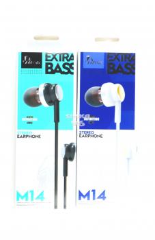 Наушники MY-Life Extra bass M14 вакуумные с микрофоном