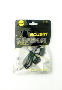 Наушники Ecusin E11 вакуумные c микрофоном