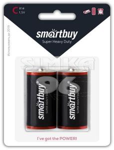 Батарейка Smartbuy  LR14 1,5V alkaline (блистер 2шт)