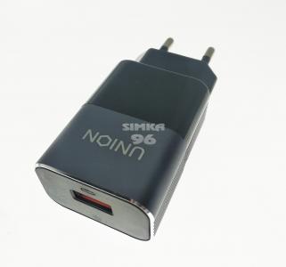 СЗУ  1 выход USB 3А Quick Charge UNION CH034