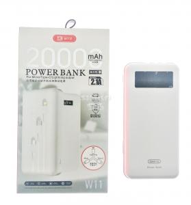 Портативное зарядное устройство  Power Bank  BYZ W11 20000 mAh