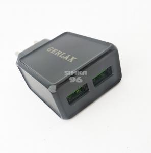 СЗУ GERLAX GA-08S 2 выхода USB 2.1A