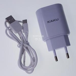 СЗУ KAKU KSC-372 MicroUSB 2 выхода USB 2.4А