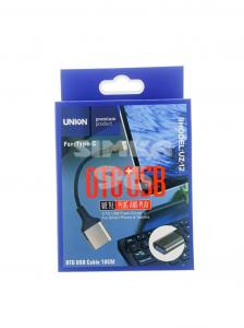 Кабель OTG Type-C- USB A UNION UZ-12