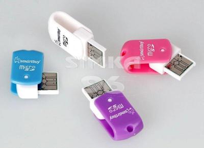 Кардридер MicroSD USB 2.0 Smartbuy SBR-706