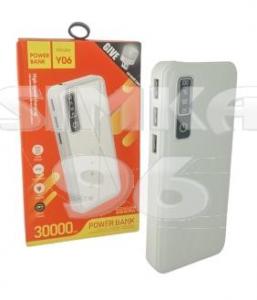 Портативное зарядное устройство Power Bank 30000 mAh  YO6