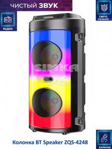 Колонка Bluetooth BTSPEAKER ZQS4248+микрофон