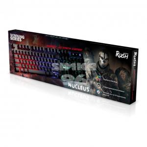 Клавиатура проводная игровая мультимедийная Smartbuy RUSH SBK-320G-K