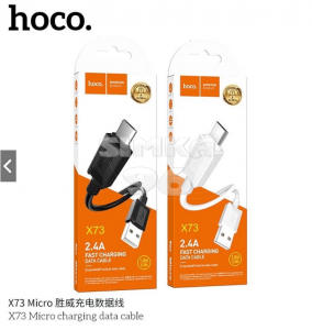 Кабель microUSB  hoco X73 2.4A 1м