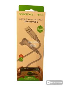 Кабель Type-C  BOROFONE BX105 3A 1м