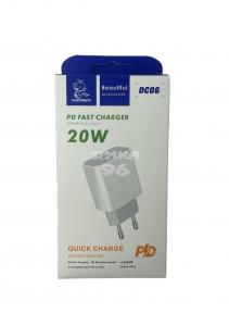 СЗУ DENMEN DC06 20W 1выход Type-C