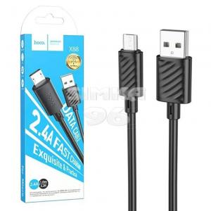 Кабель MicroUSB  hoco. Х88 1м