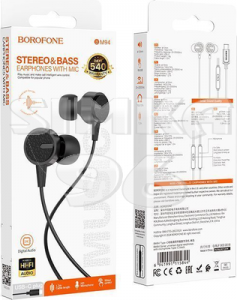 Наушники BOROFONE M94 TYPE-C вакуумные c микрофоном