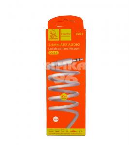 Кабель AUX  DENMEN DX02 2м