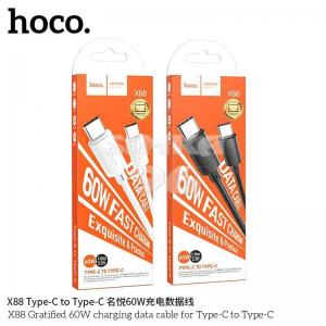 Кабель Type-C to Type-C HOCO X88 60W