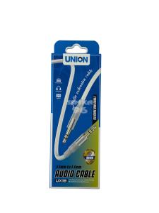 Кабель AUX  UNION UX18 (Силикон) 1м
