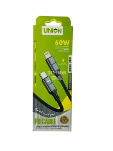 Кабель Type-C to Lightning UNION UC81