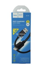 Кабель Lightning hoco Х119 1м