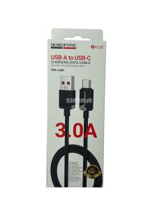 Кабель Type-C  BOROFONE BX120 3A 1м